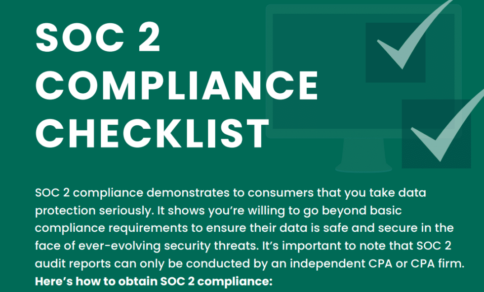 SOC 2 Compliance Checklist - Alert Logic